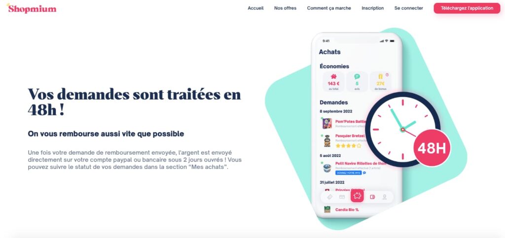 Shopmium avis remboursement