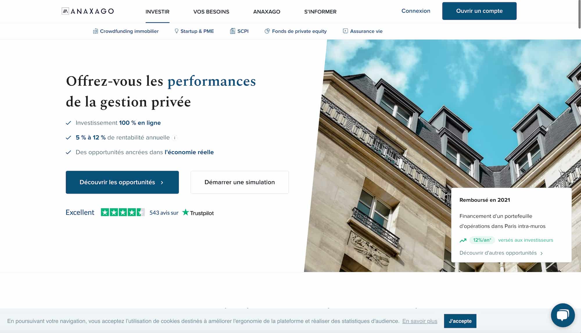 Anaxago investissement avis