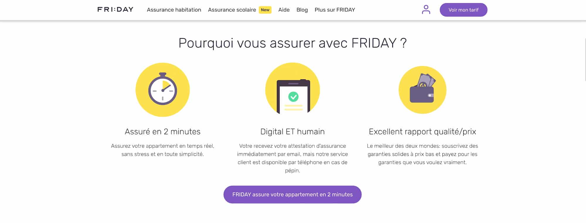 Friday assurance avis remboursement