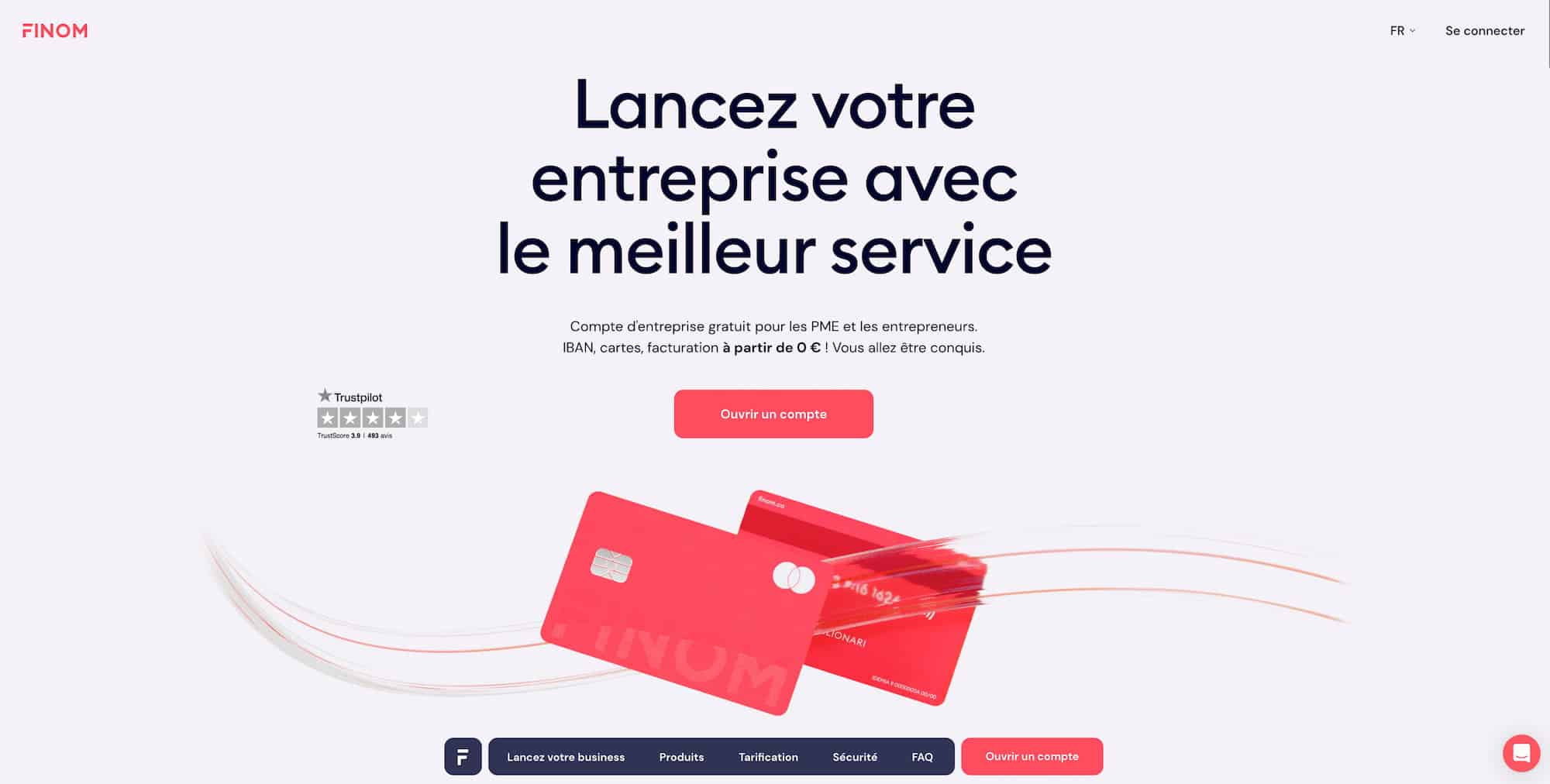 créer son entreprise finom