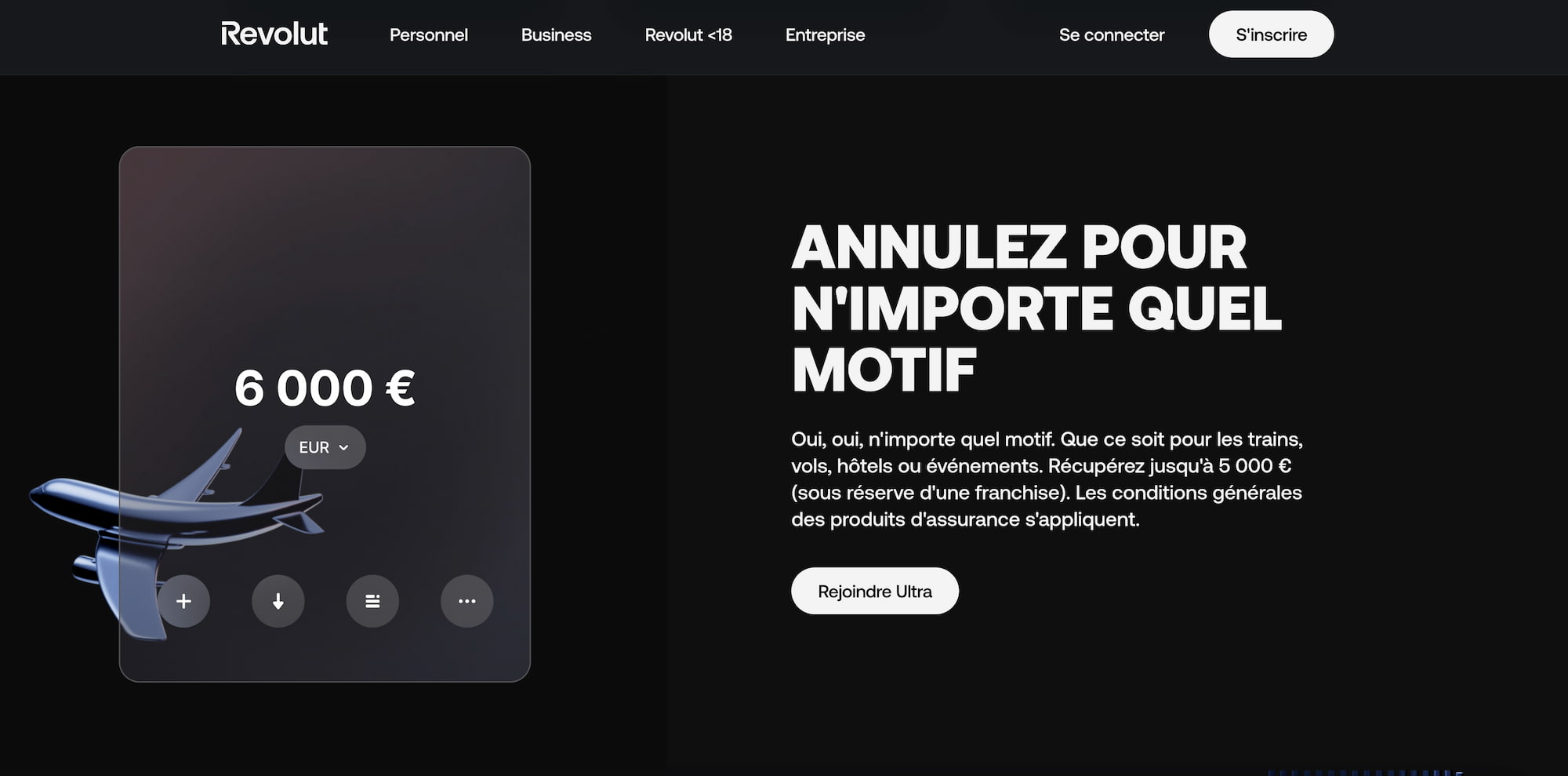 Revolut ultra assurances