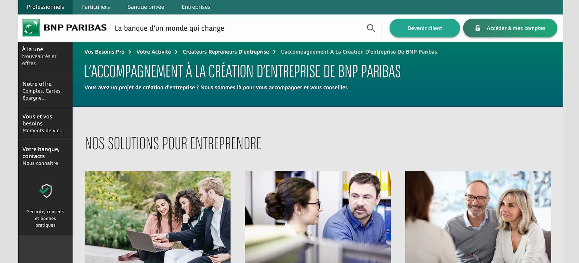 deposer capital bnp ouverture compte pro