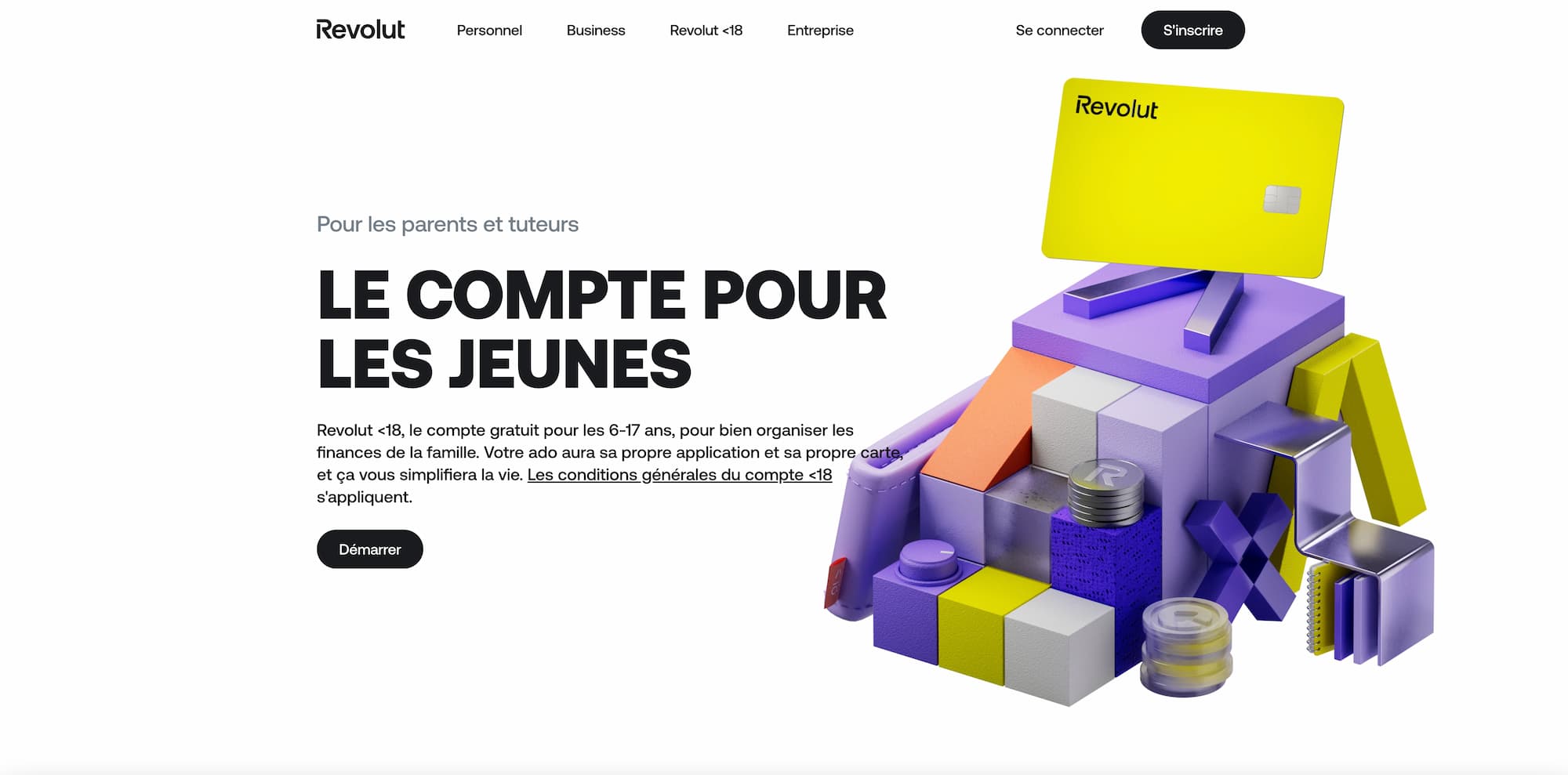 Revolut junior services enfants