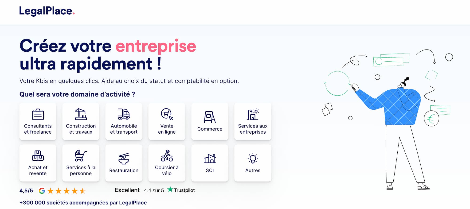 legalplace avis creation entreprise