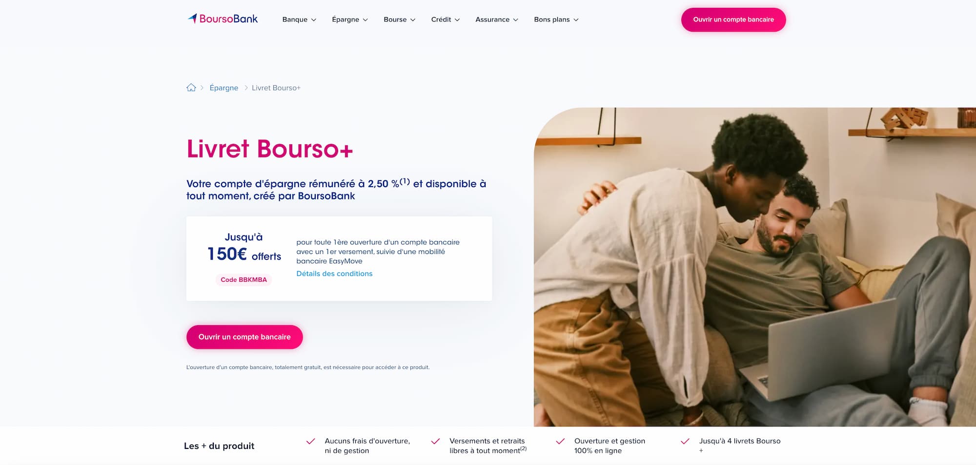 livret boosté conditions