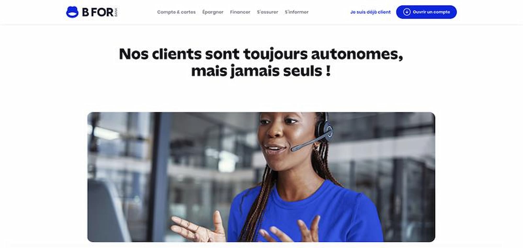 service client bforbank